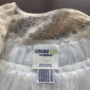 Oshkosh glitter wrap with hook